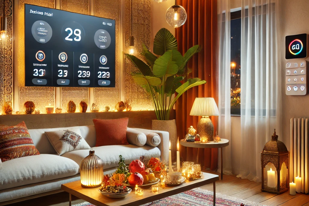 خانه هوشمند در شب یلدا: راحتی، امنیت و آرامش با تکنولوژی مدرن