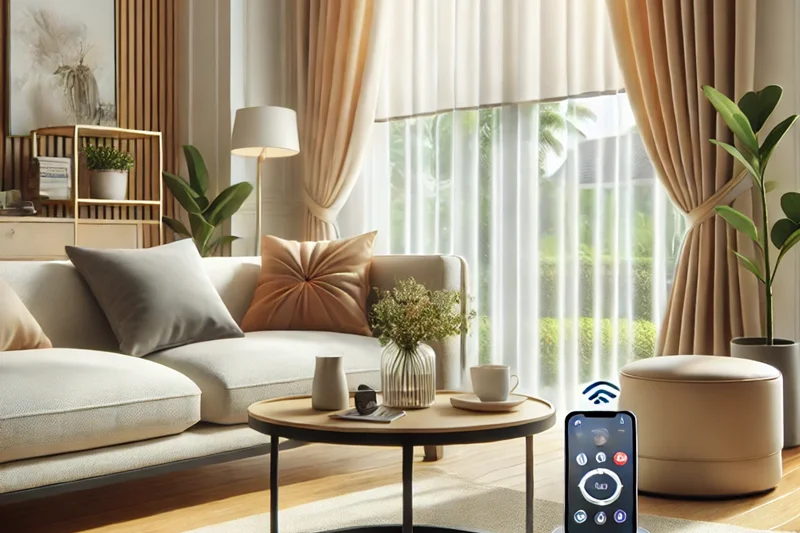 هدیهای متفاوت برای روز مادر: پردههای برقی هوشمند