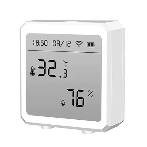 سنسور هوشمند دما و رطوبت با مانیتور تویا