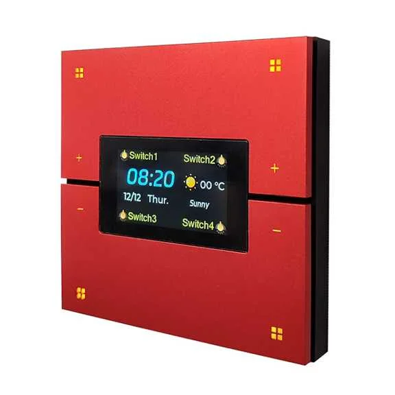 کلید 8 پل هوشمند چندکاره با نمایشگر